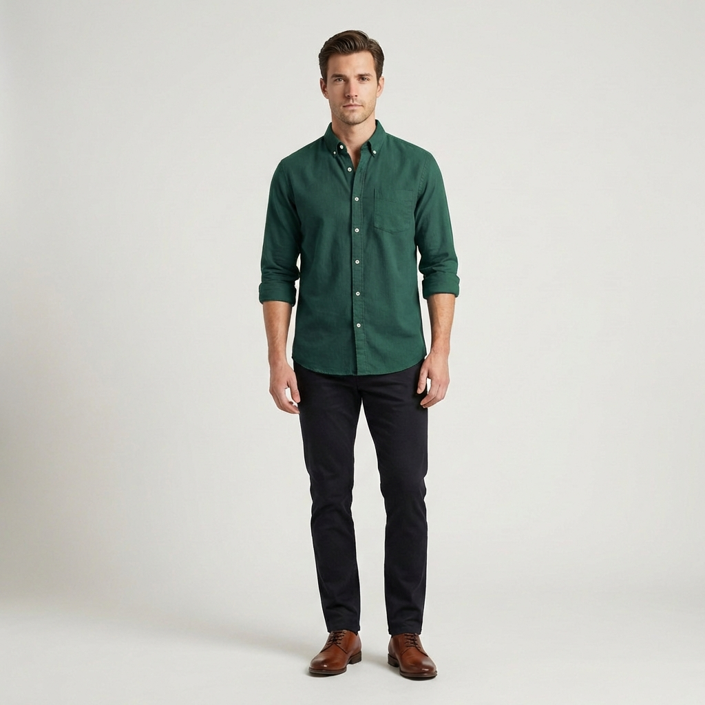 Arden Men's Casual Button Long Sleeve Shirt | Everyday