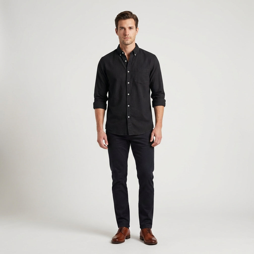 Arden Men's Casual Button Long Sleeve Shirt | Everyday