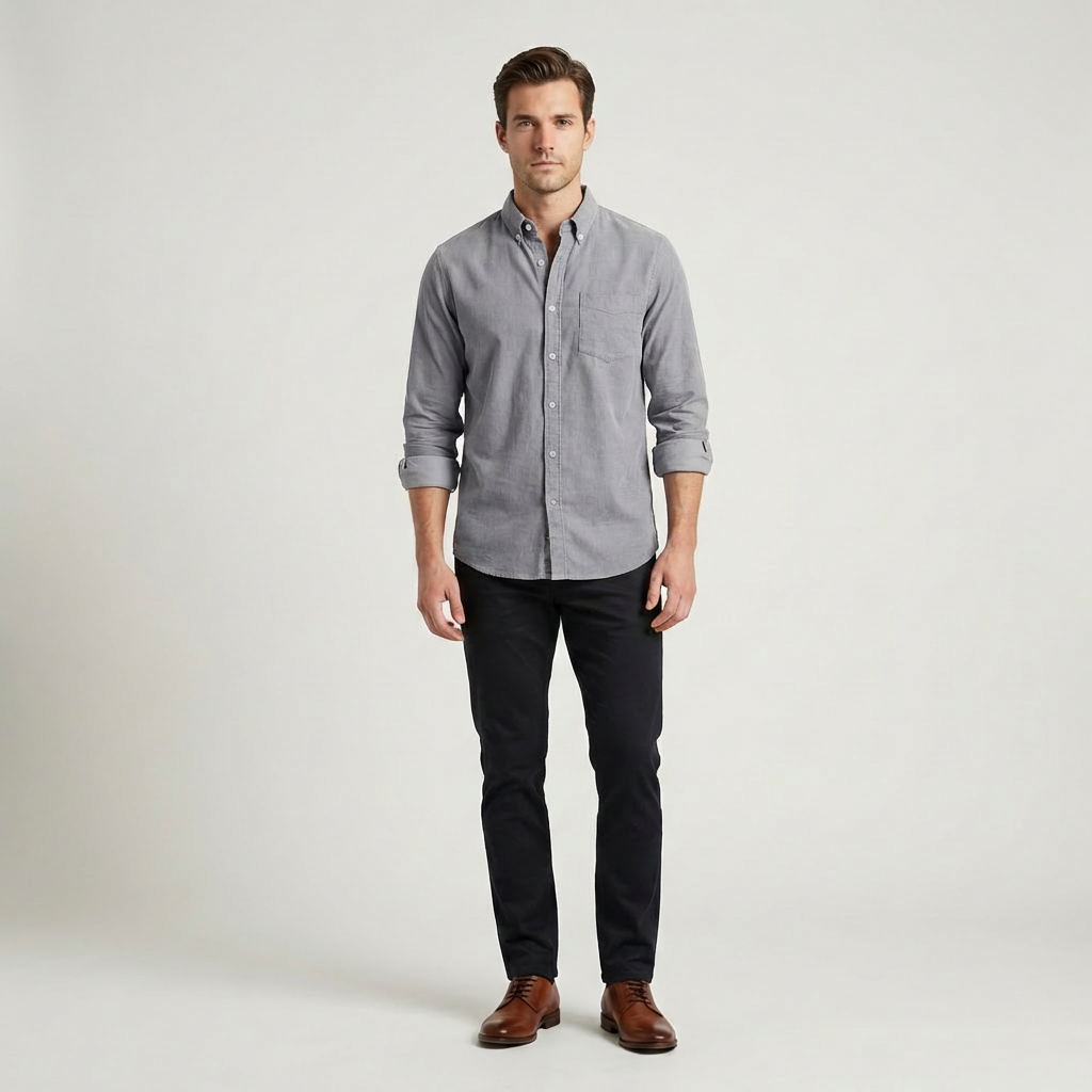 Arden Men's Casual Button Long Sleeve Shirt | Everyday