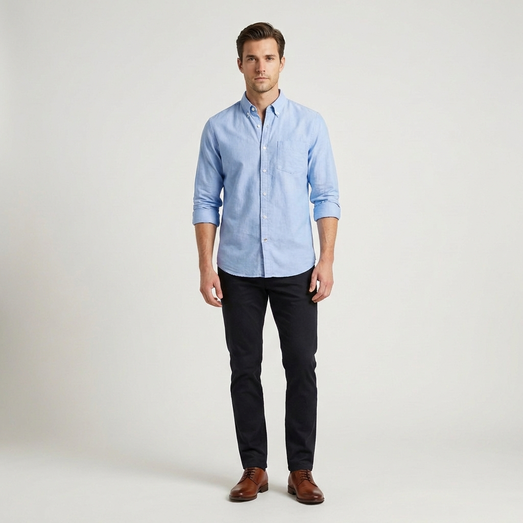 Arden Men's Casual Button Long Sleeve Shirt | Everyday