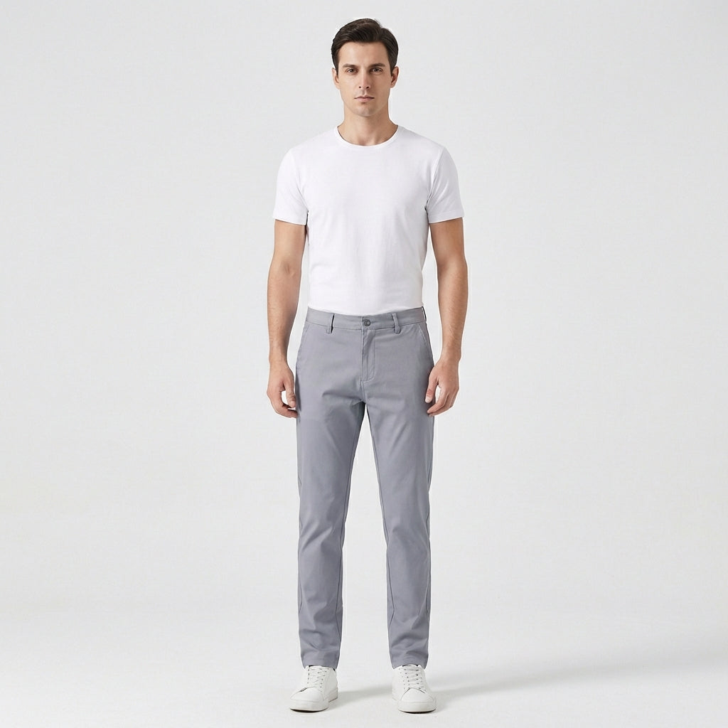 Luxeport Men's Lightweight Casual Slim Pants | Everyday