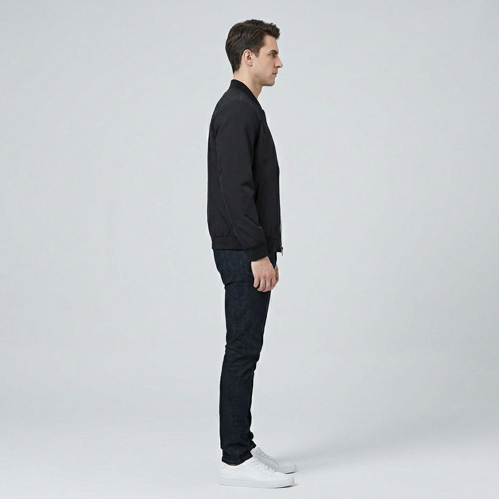 Northway Men's Casual Bomber Zipper Jacket | Winter