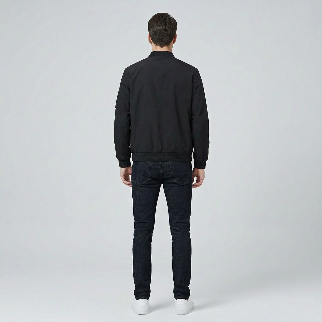 Northway Men's Casual Bomber Zipper Jacket | Winter