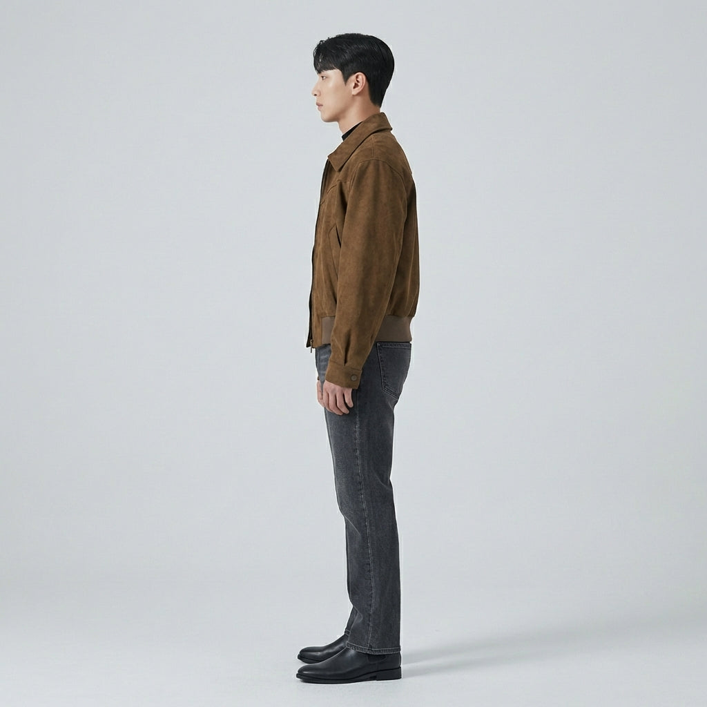 Élan Men's Vintage Zipper Jacket | Winter