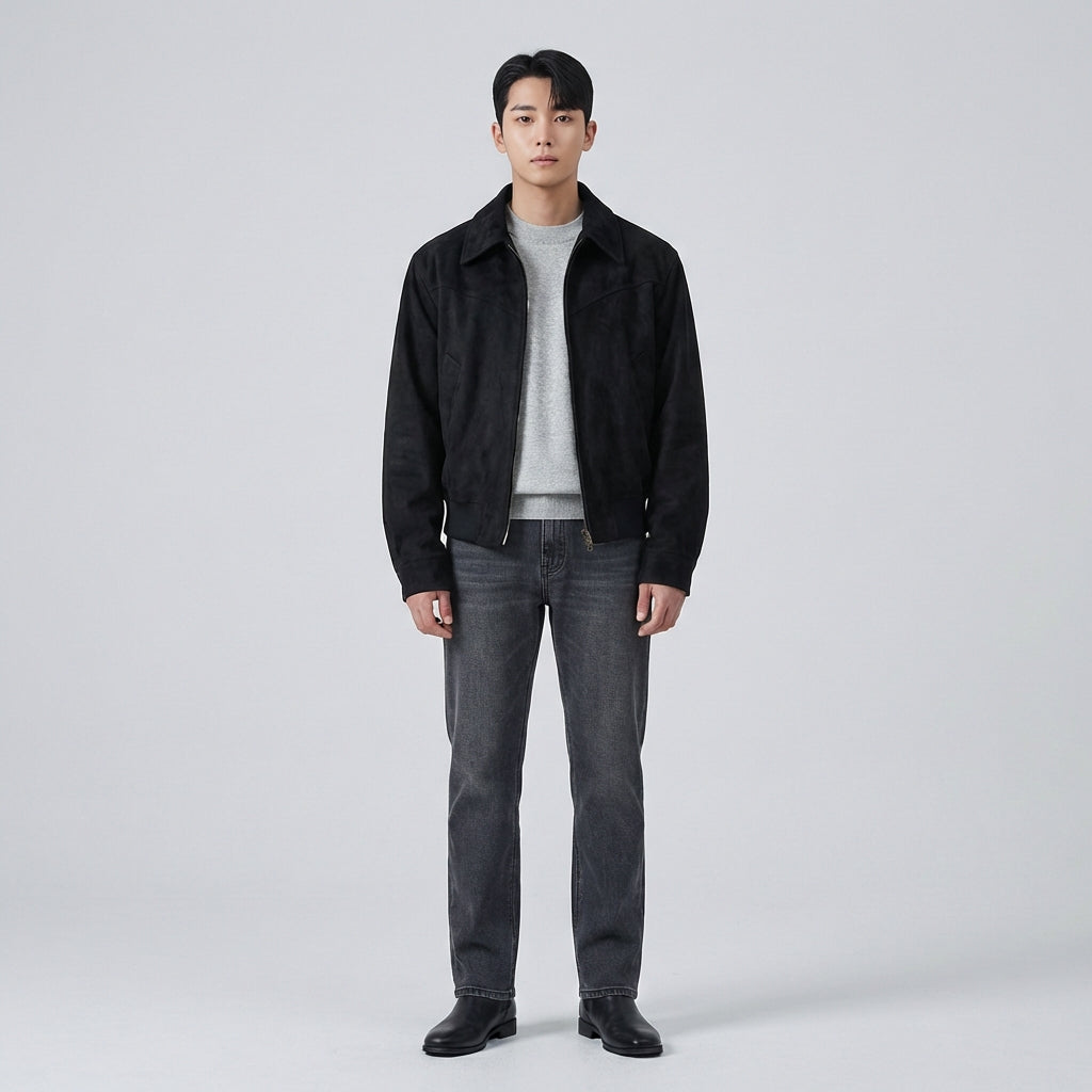 Élan Men's Vintage Zipper Jacket | Winter